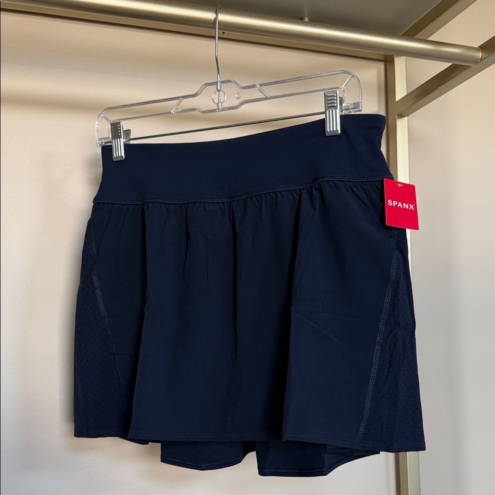 SPANX Dark Blue Athletic Skort